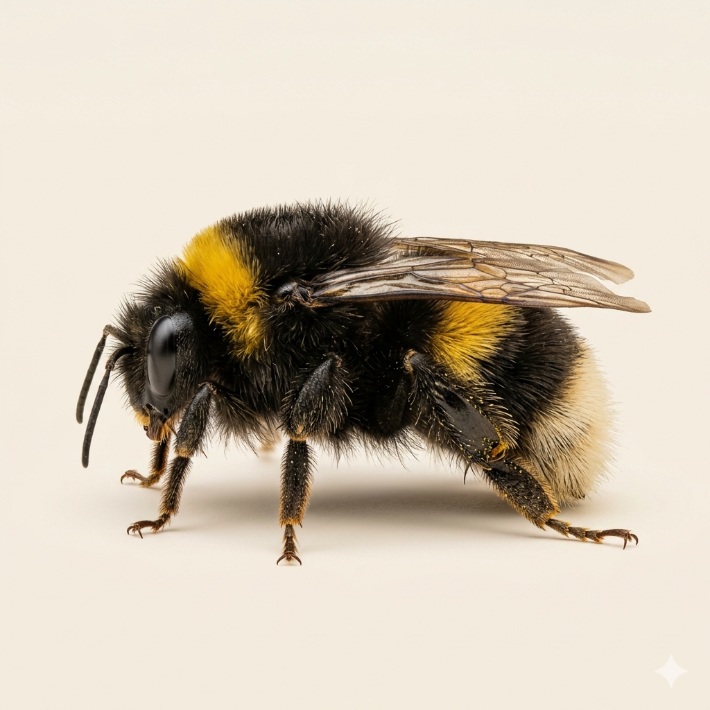 Illustration of a bumblebee used for the bumblebee removal card